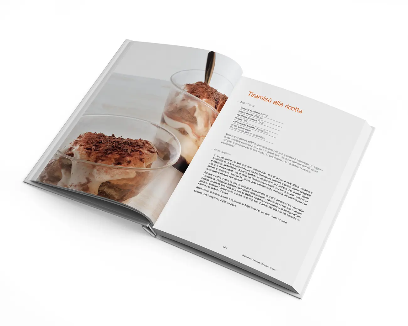 Carrera, impaginazione book Cucina vegetariana golosa per Tecniche Nuove