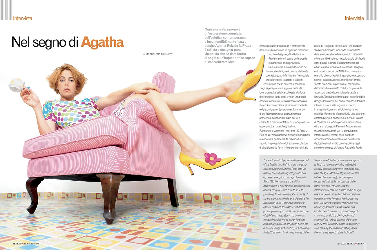 Carrera, impaginazione magazine Arredo e design per Tecniche Nuove